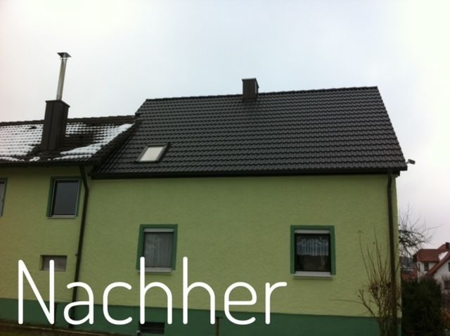 Haus nach einer Sanierung