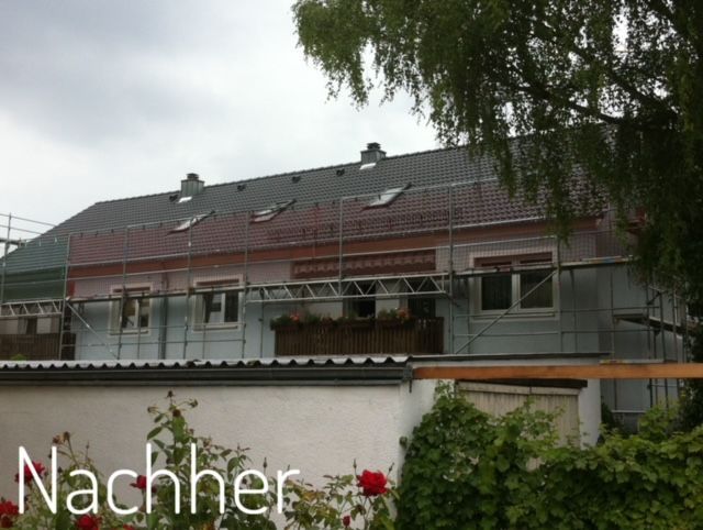 Haus nach einer Sanierung