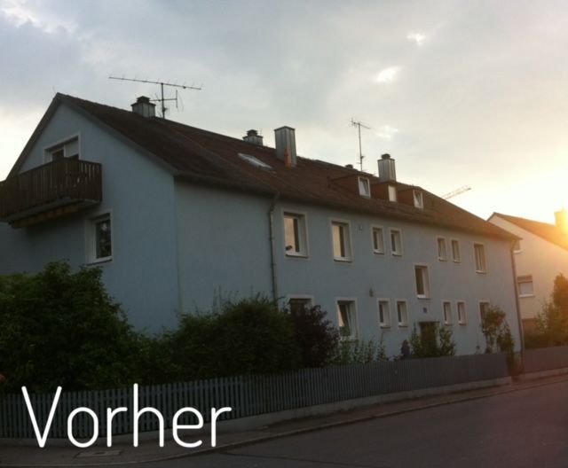 Haus vor einer Sanierung