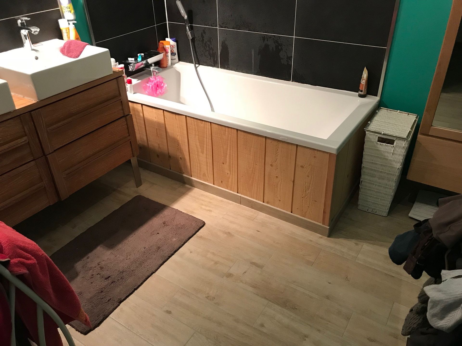 Salle de bains rénovée