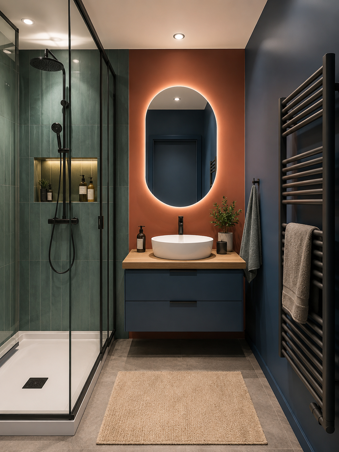 Salle de bains rénovée