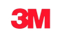 El logotipo rojo, llamativo y sin serifa de 3M.