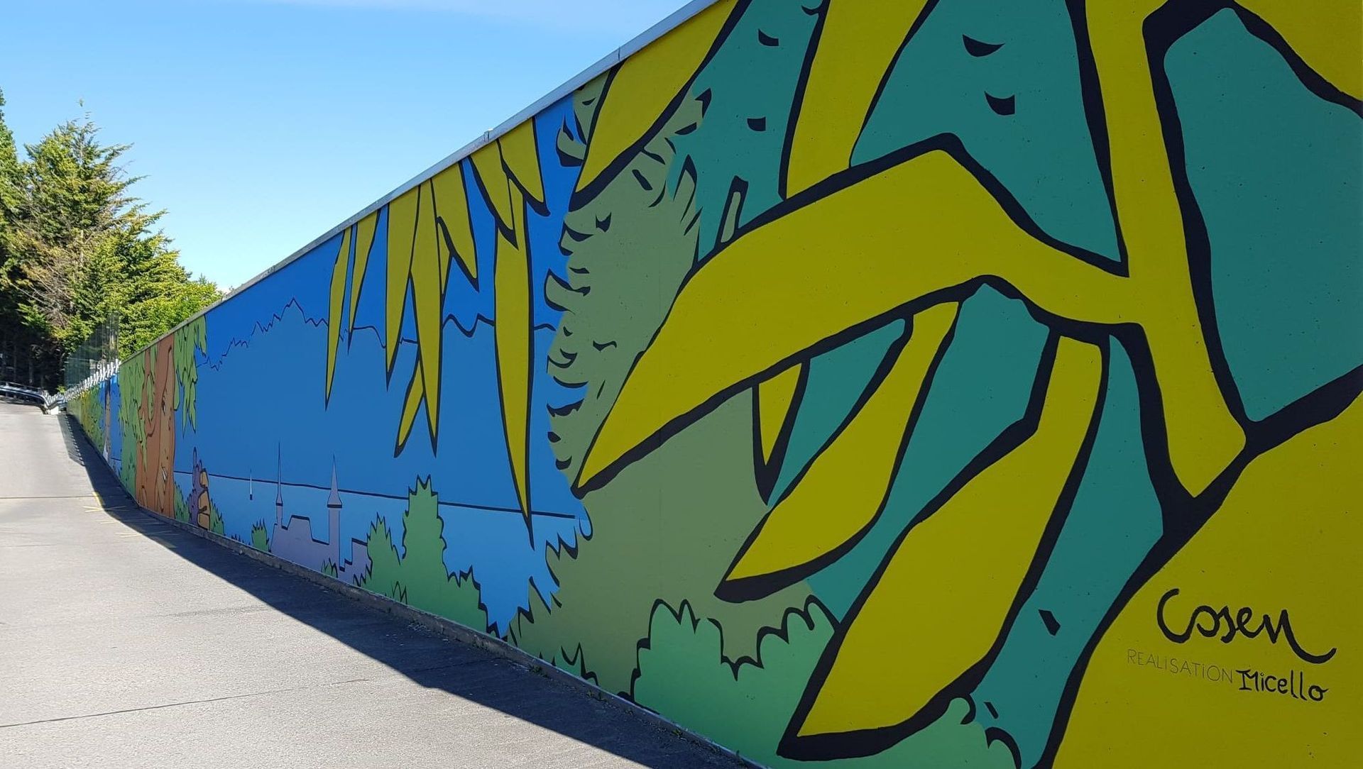 Micello & Cie - Fresque murale