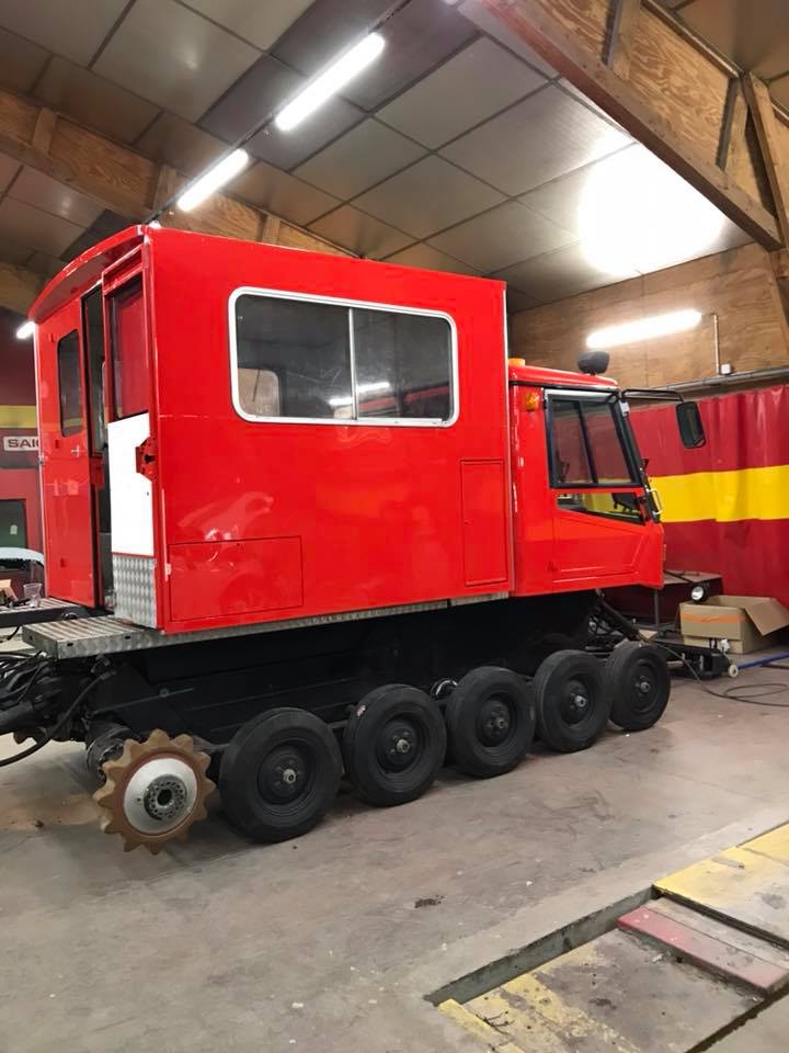 Restauration voiture de neige