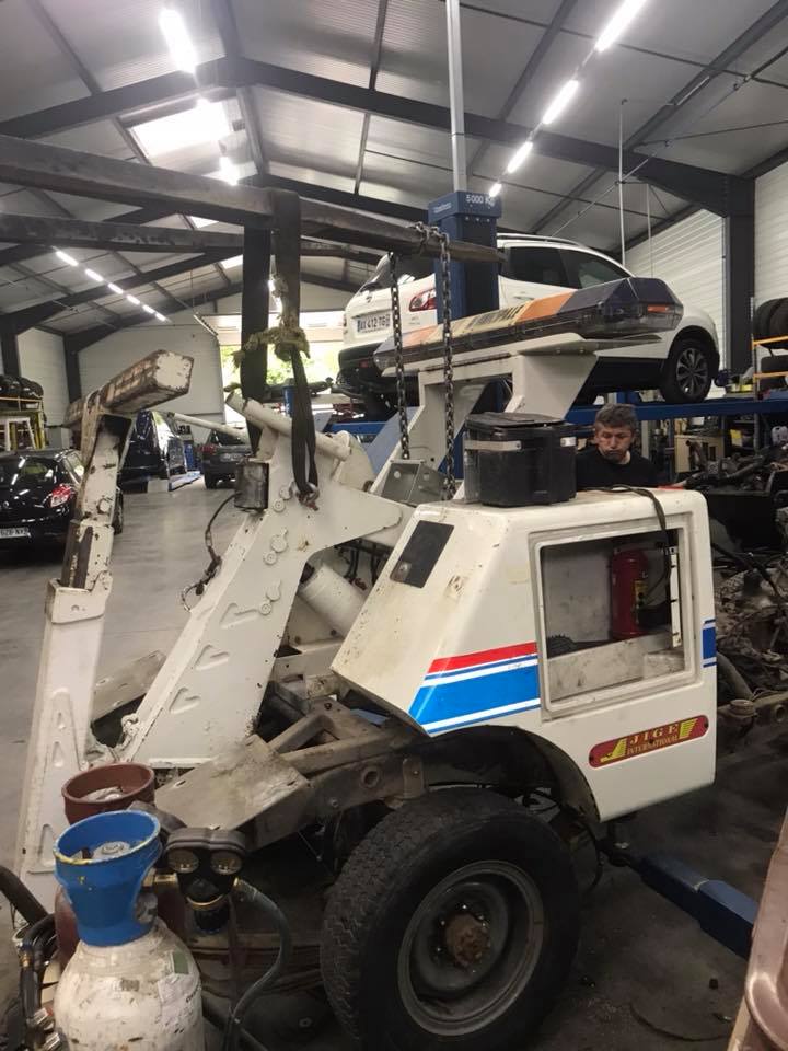 Voiture en changement