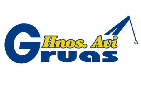 Un logotipo azul y amarillo para Grnos Avi Ruas.