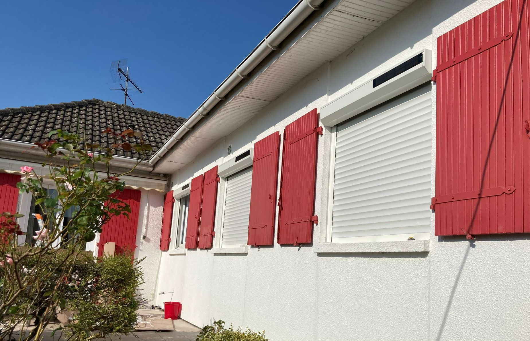 Volets roulants en remplacement de volets battants