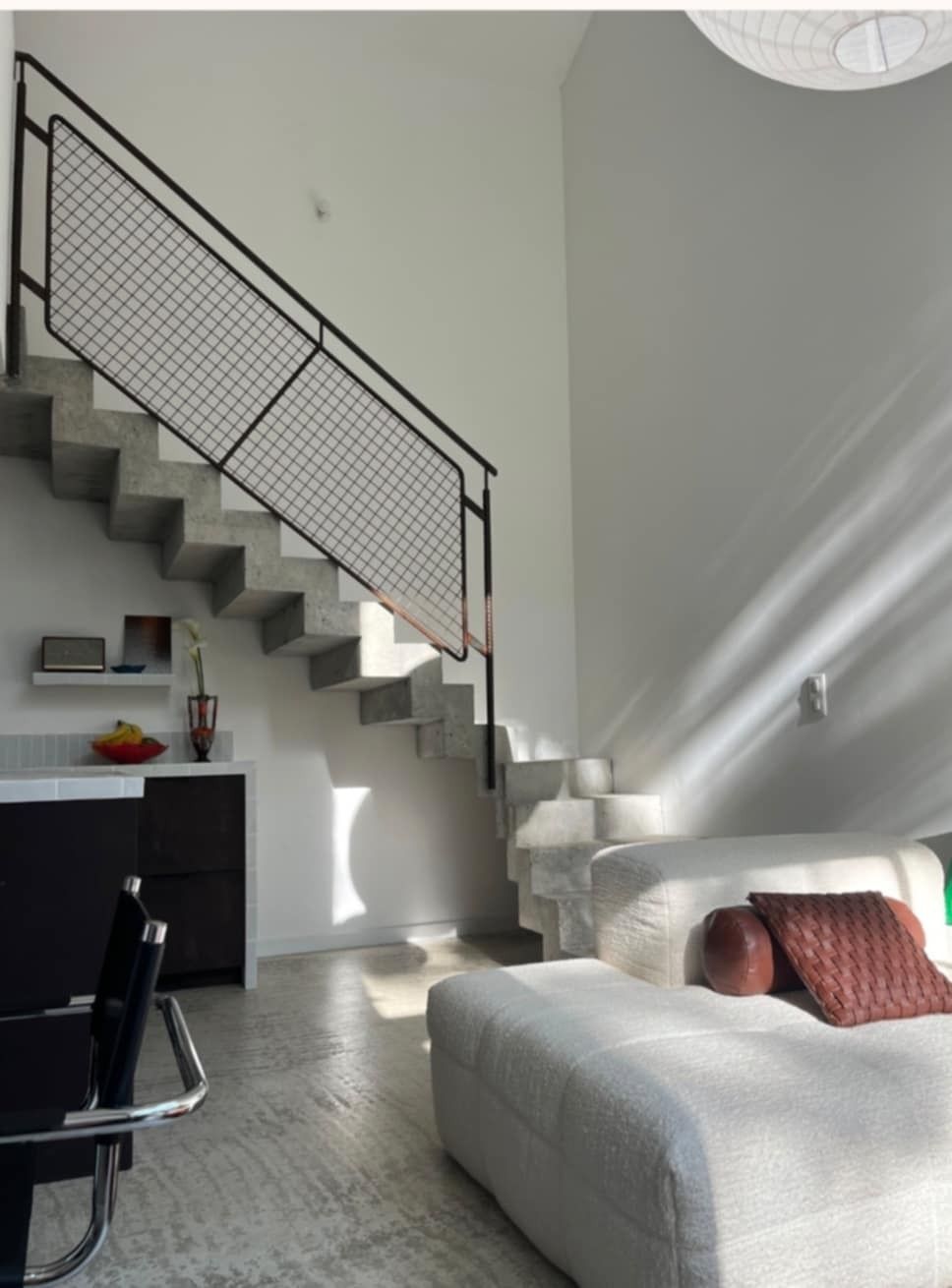 Création d'un escalier pour accès à une mezzanine