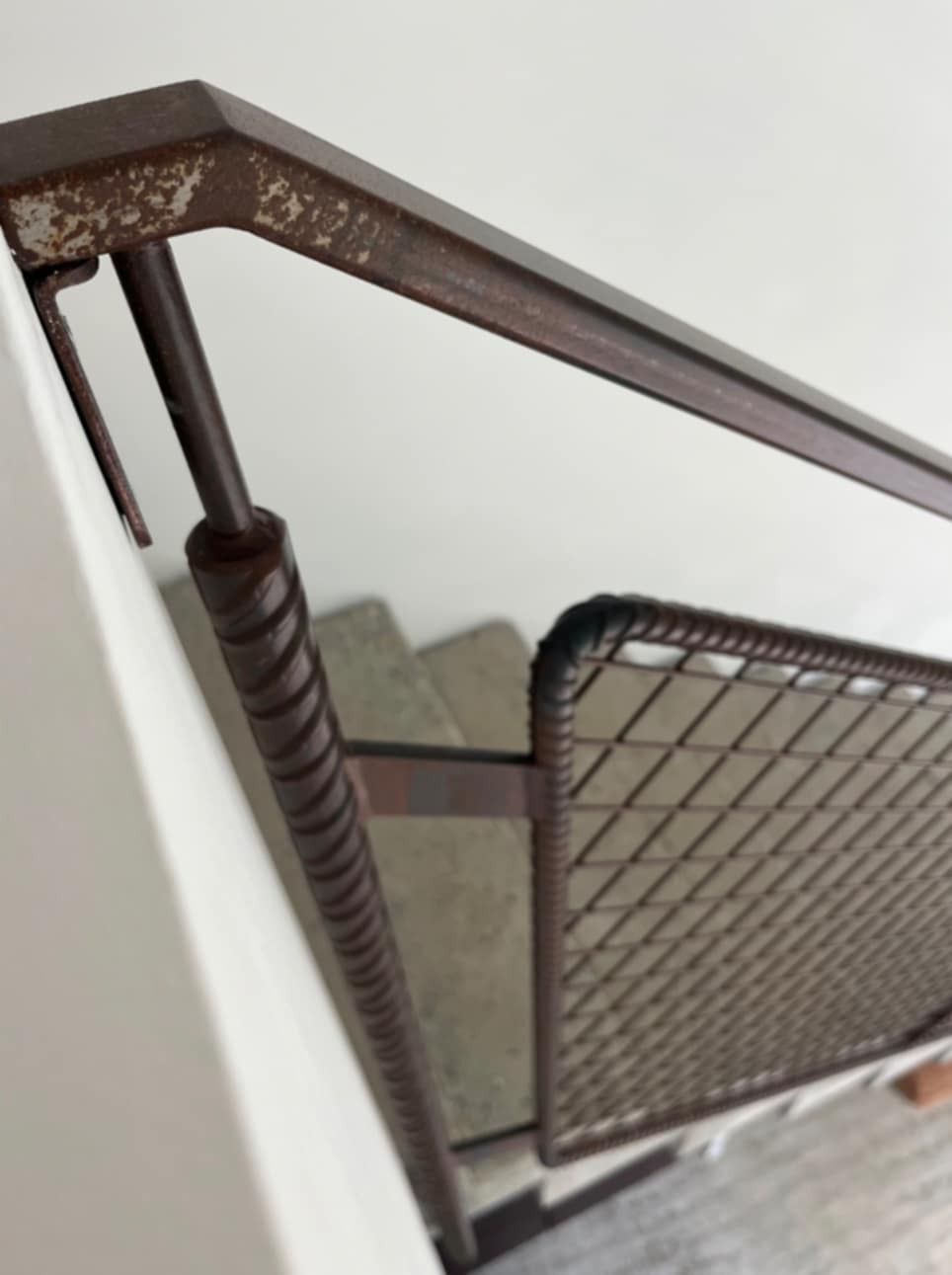 Detail d'une rambarde