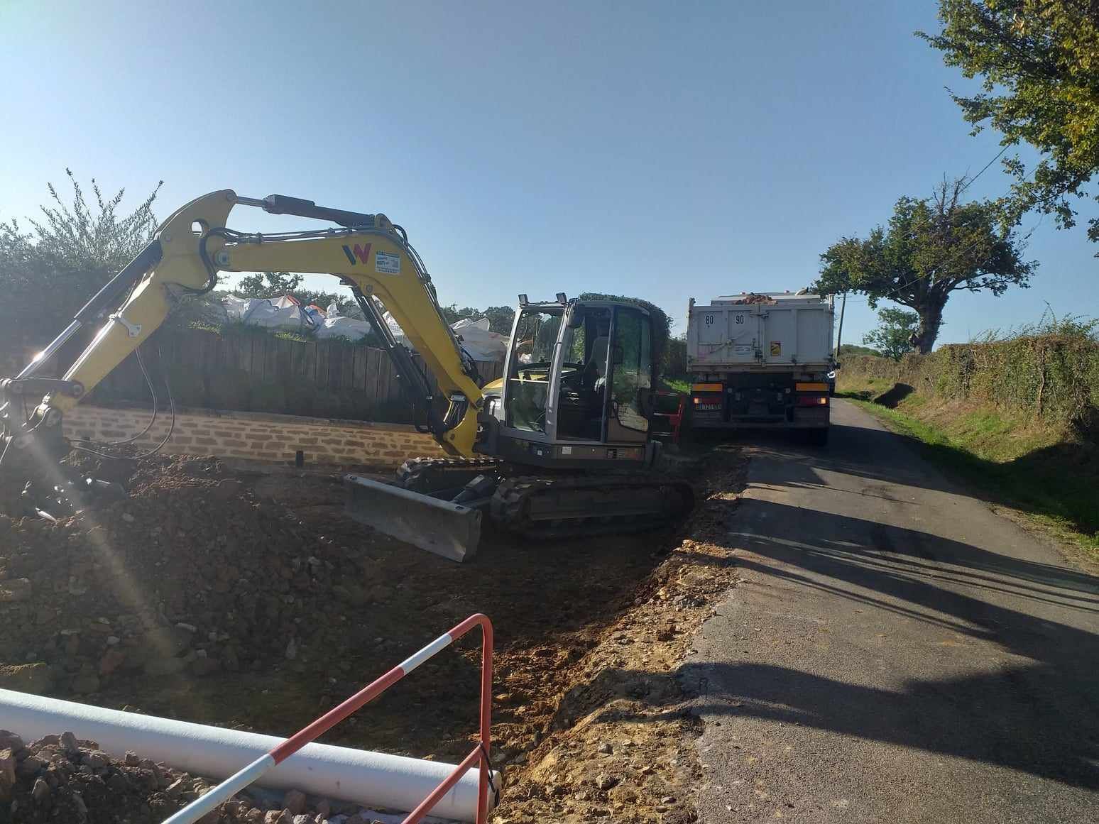 SARL Priest, terrassement à Charolles, Saône-et-Loire