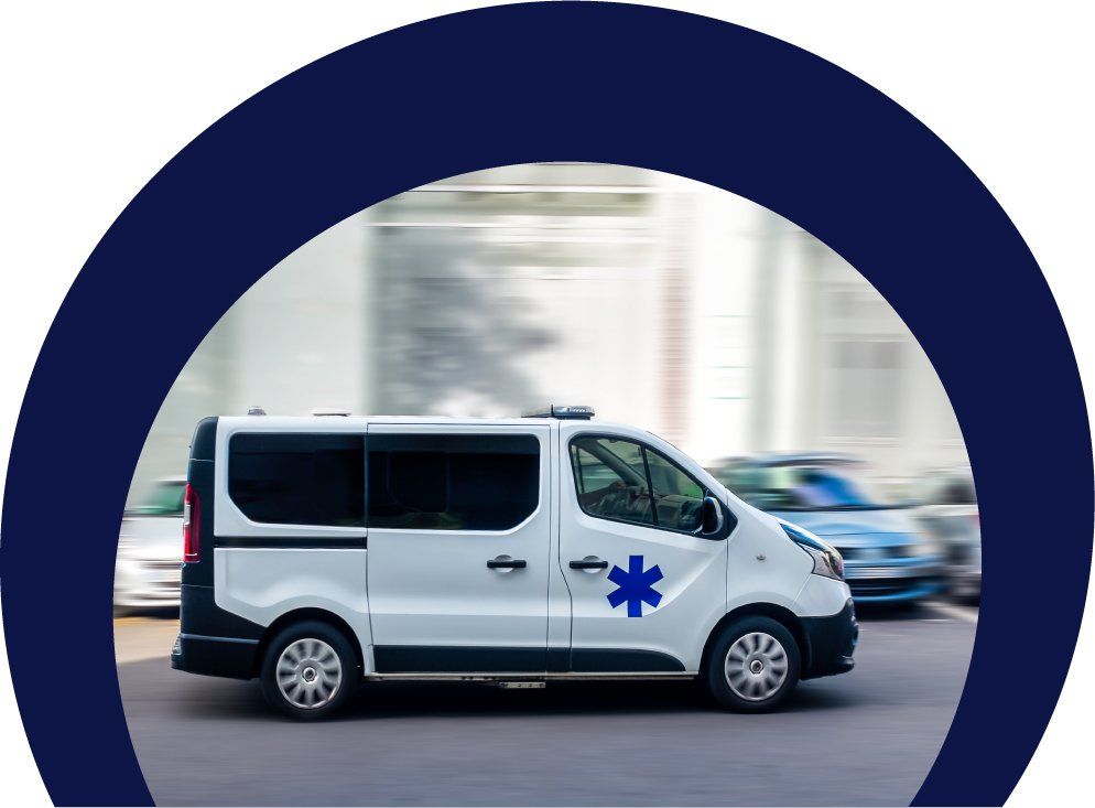 Transport en ambulance avec notre agence de Vallon-Pont-d'Arc
