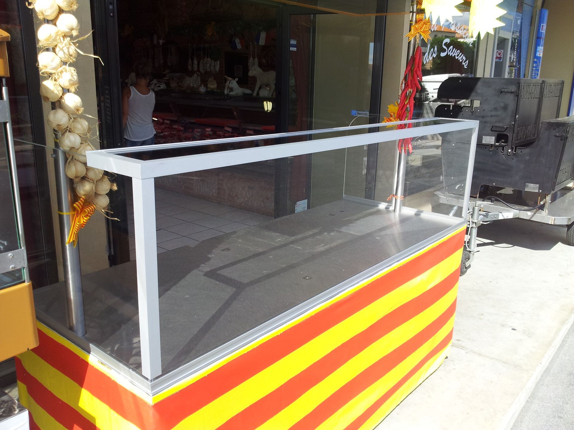 Vitrines pour commerces