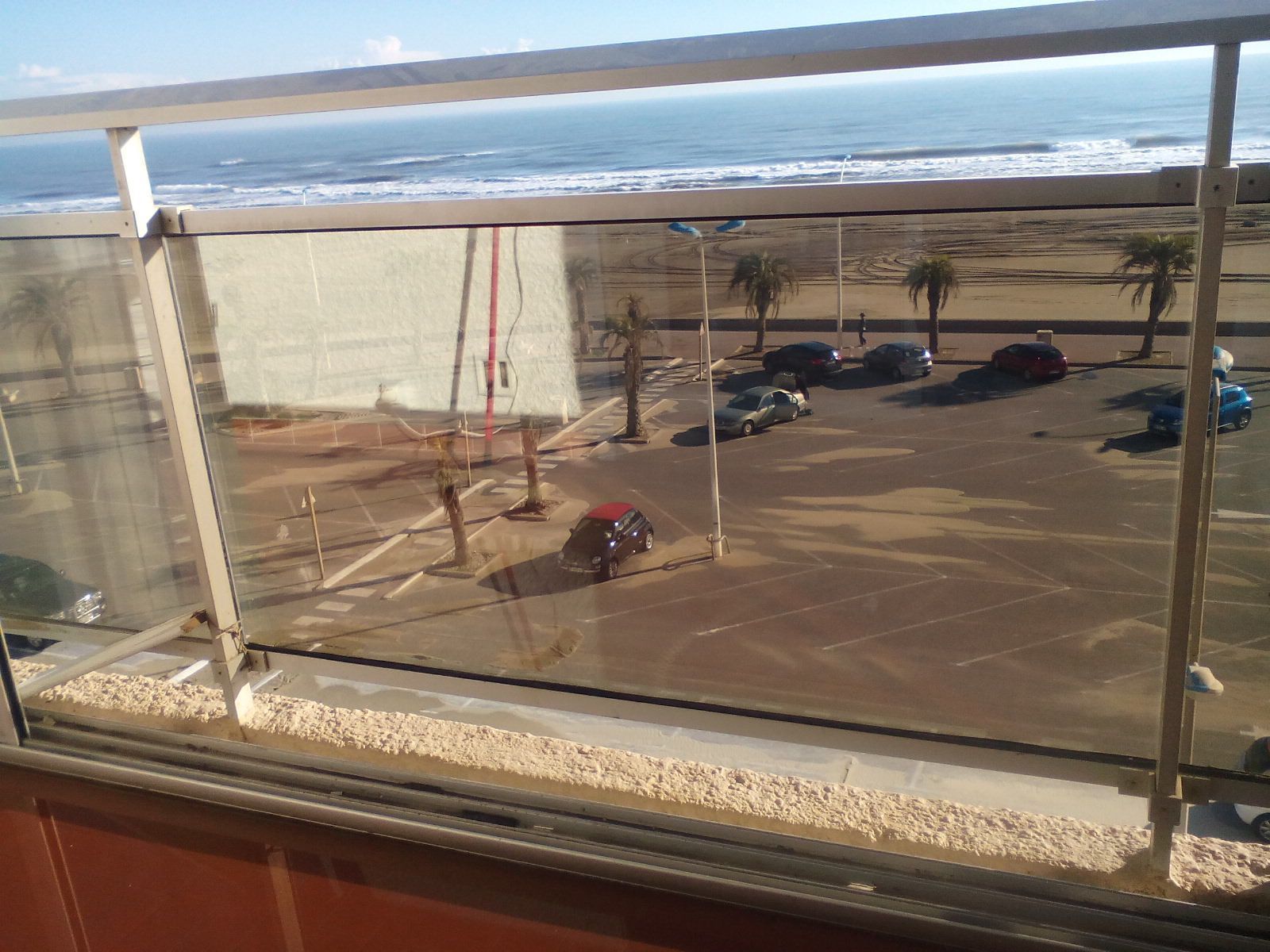 Remplacement d'un verre de garde-corps