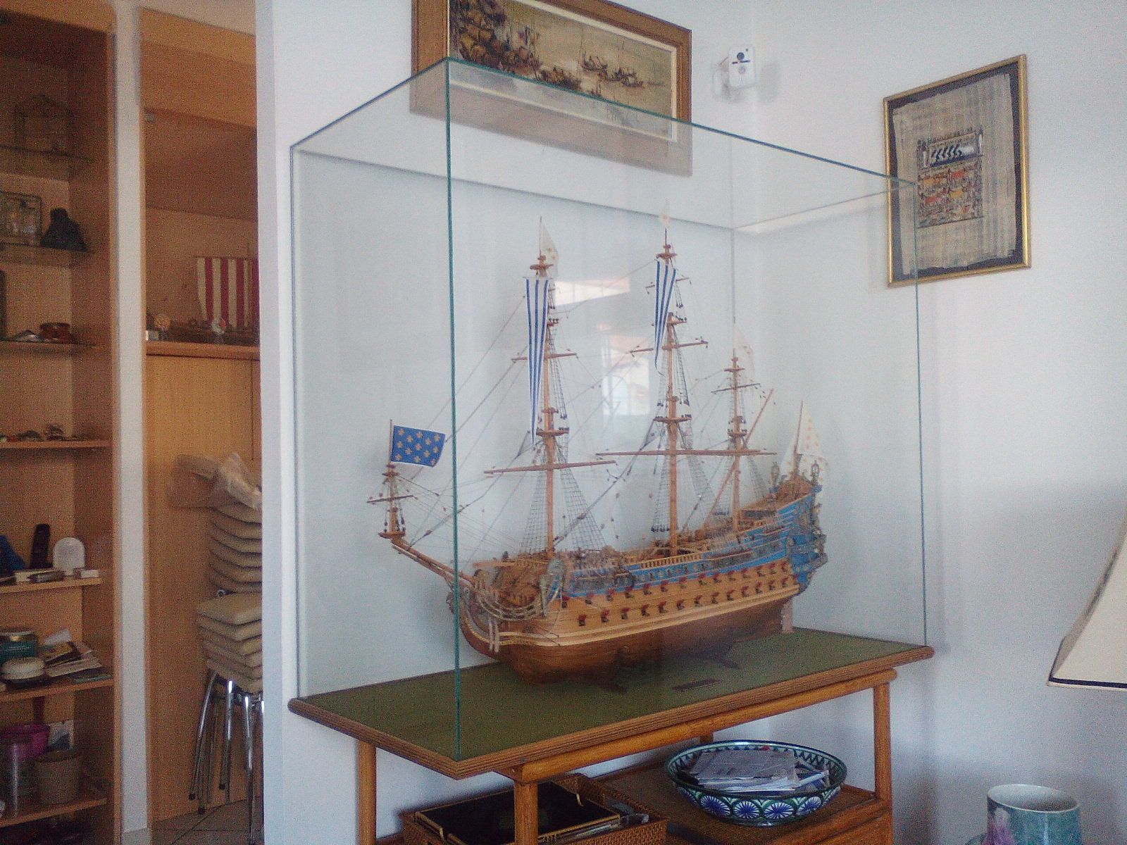 Vitrine d'exposition