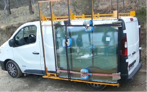 Livraison de vitrines