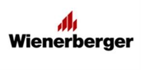 Ein Wienerberger-Logo auf weißem Hintergrund