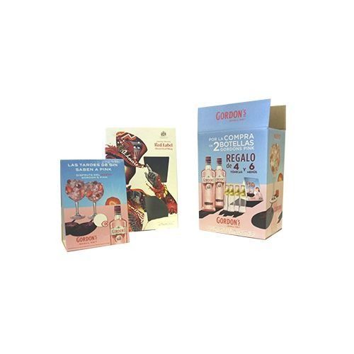 Un par de cajas colocadas una al lado de la otra sobre un fondo blanco.