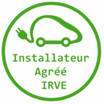 Logo d'Installateur agréé IRVE.
