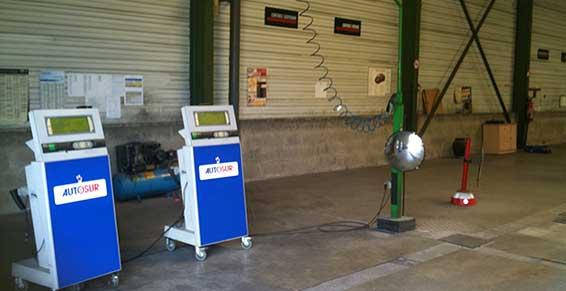 Les équipements du centre de contrôle technique