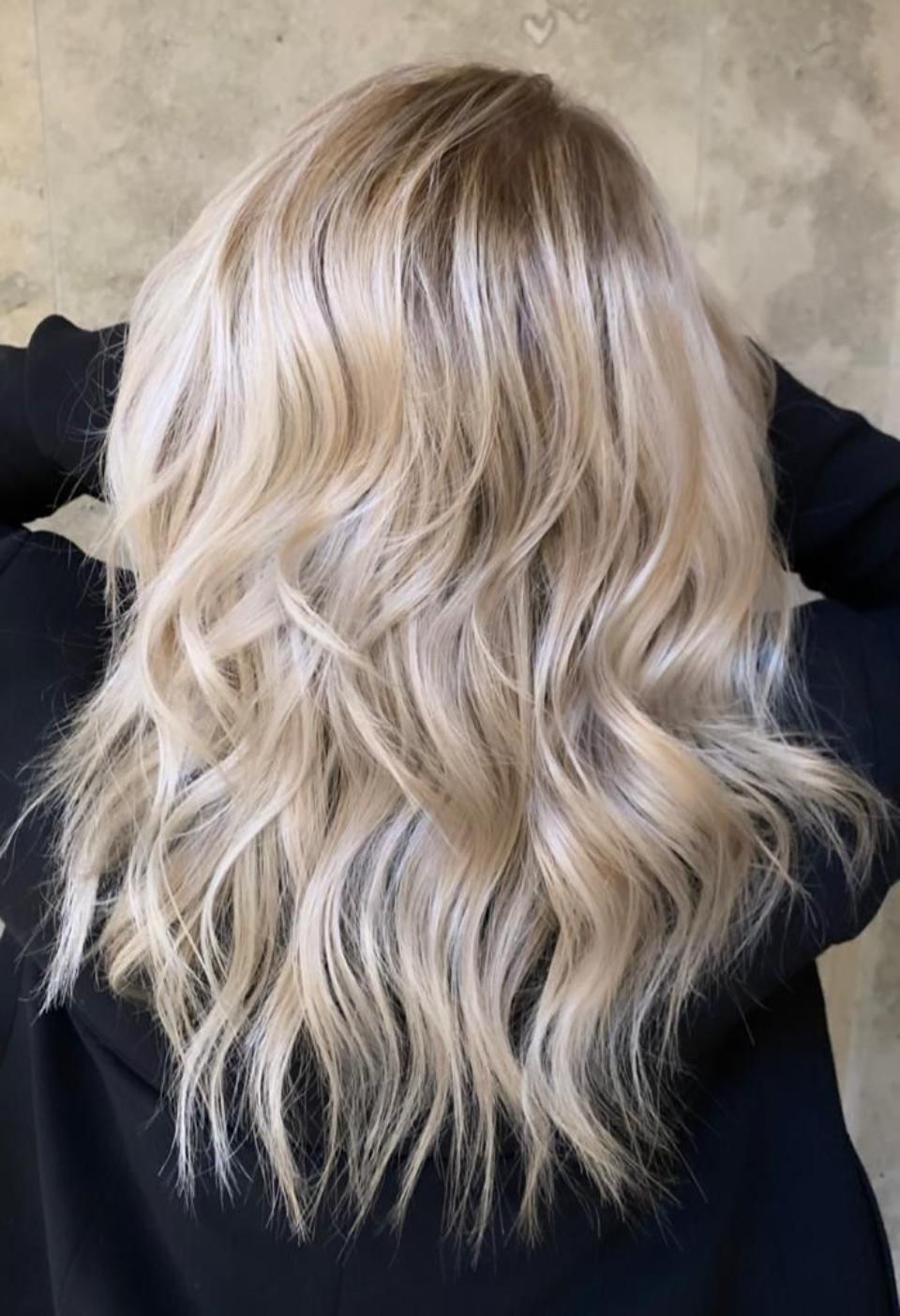 Lichtblond haar