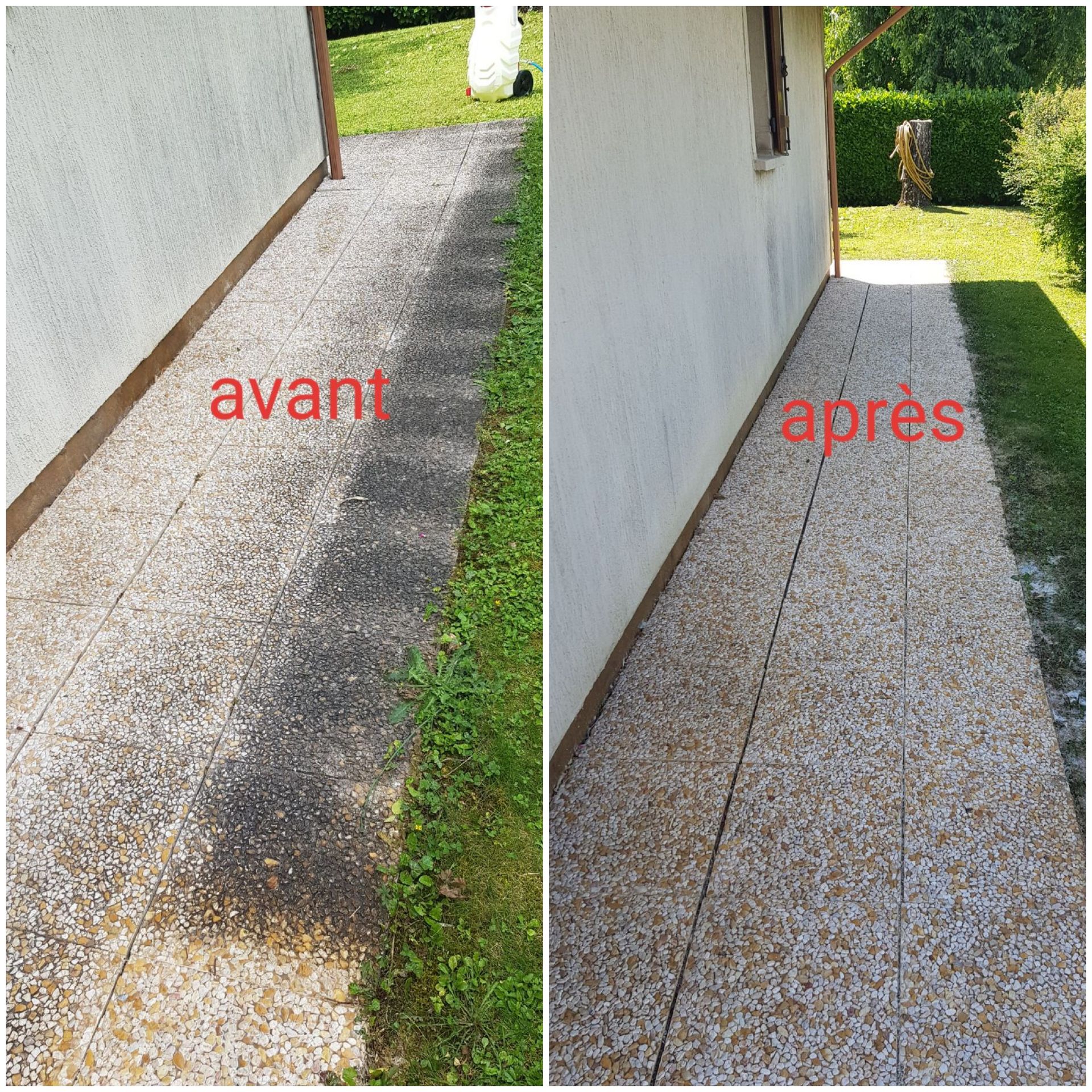 Nettoyage d'un tour de maison