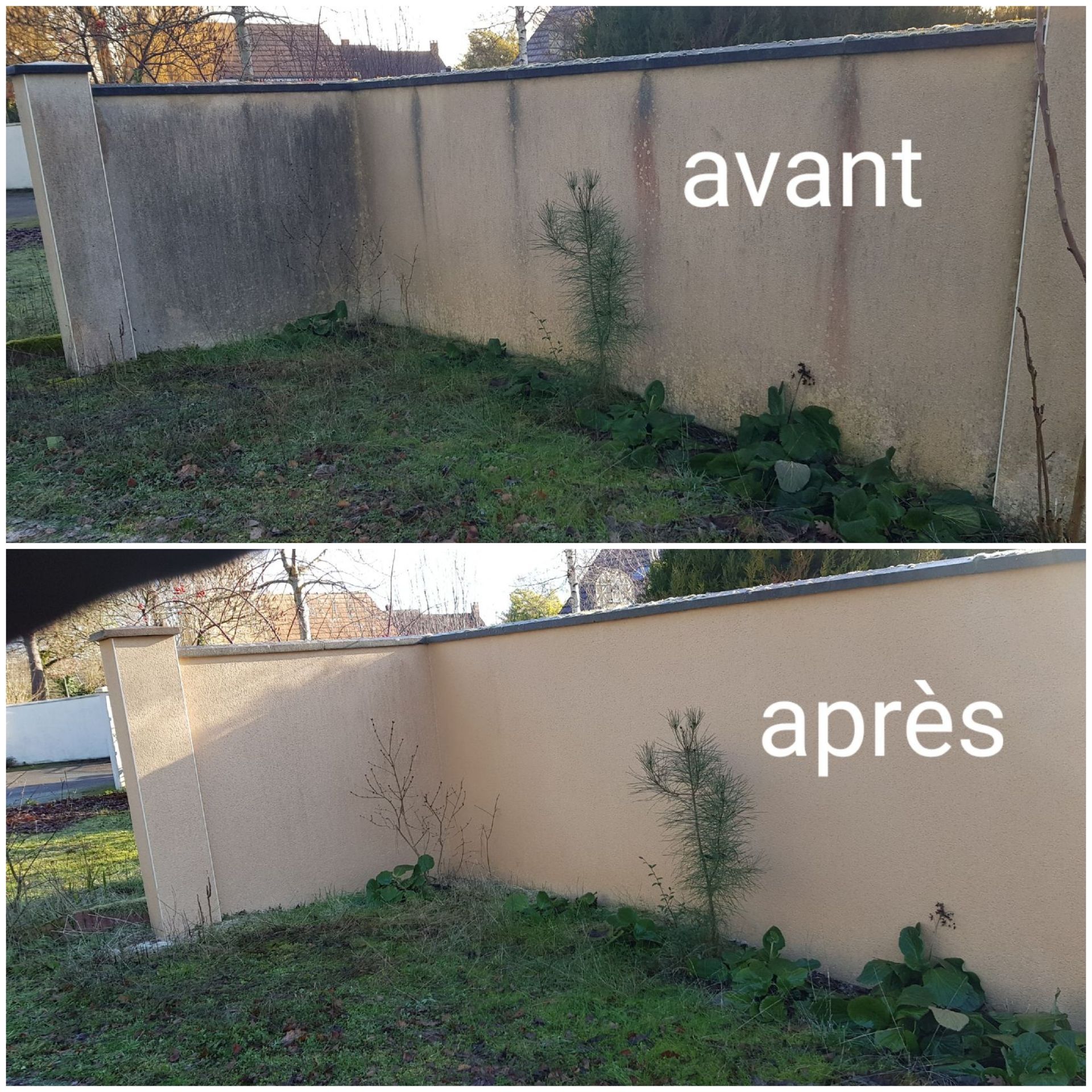 Nettoyage de mur