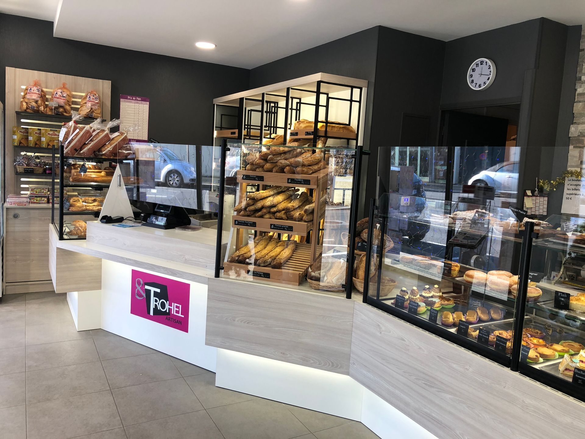 Comptoir de boulangerie