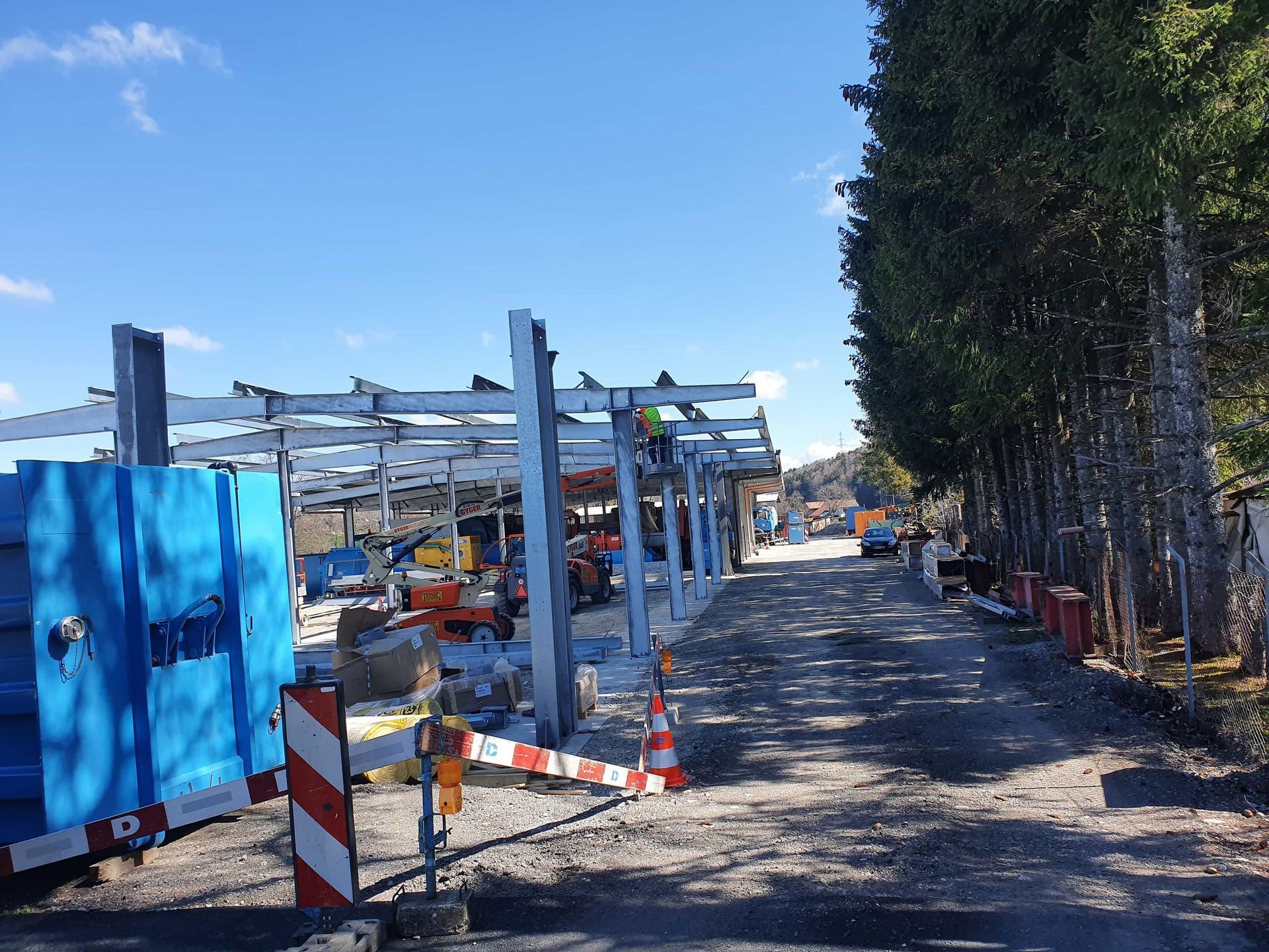 Charpentes & constructions métalliques en Suisse romande - J & N Montages Sàrl