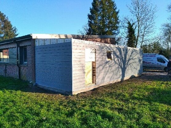 Extension de maison après