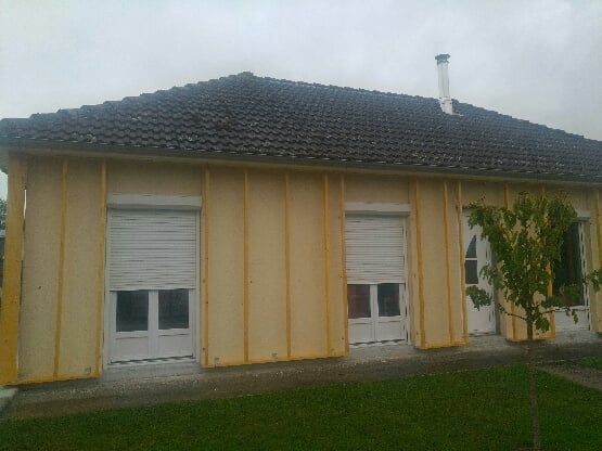 Préparation de la façade