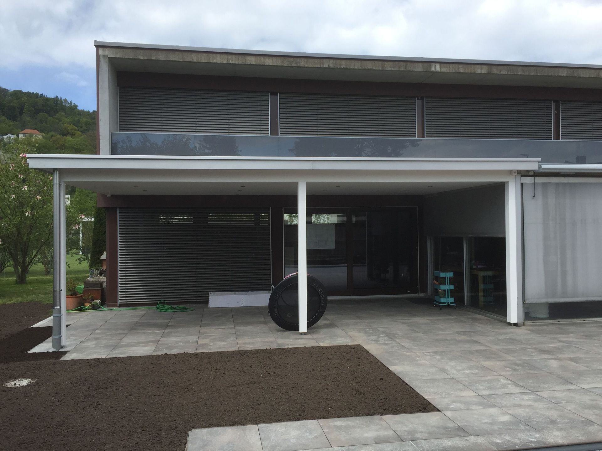 Stump AG Holzbau - Sitzplatzvordach