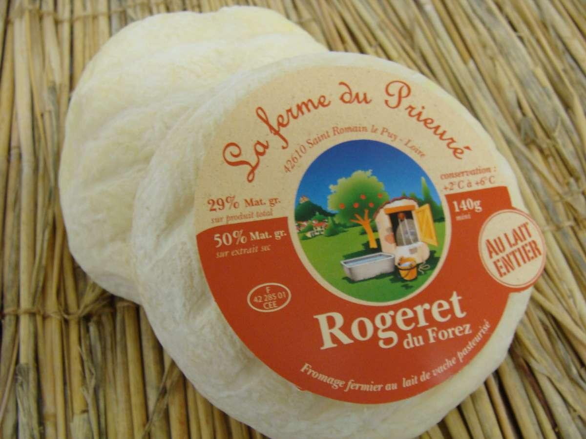 Lait et fromages par La ferme du Prieuré, à Saint-Romain-le-Puy