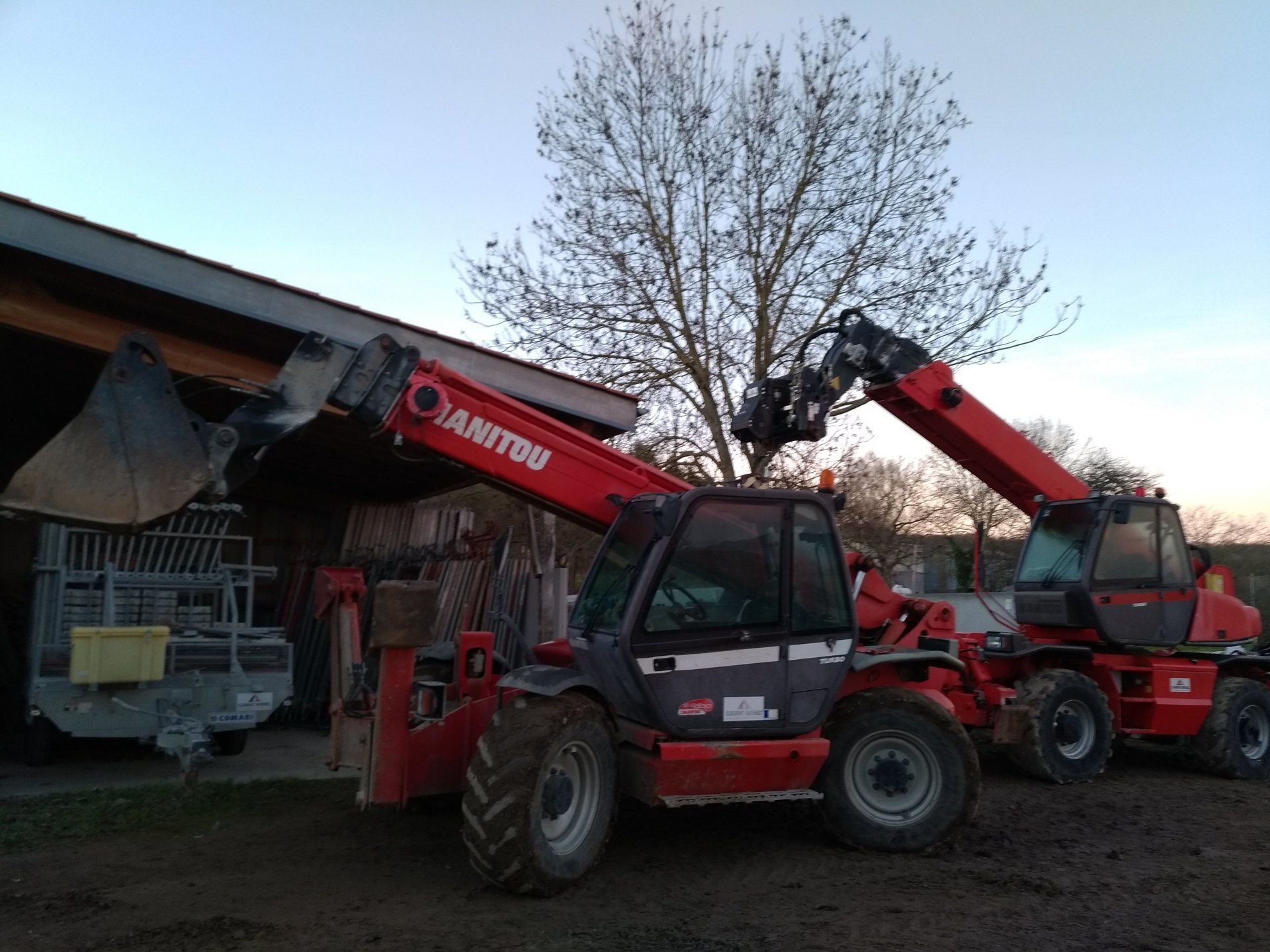 Nos engins de chantier