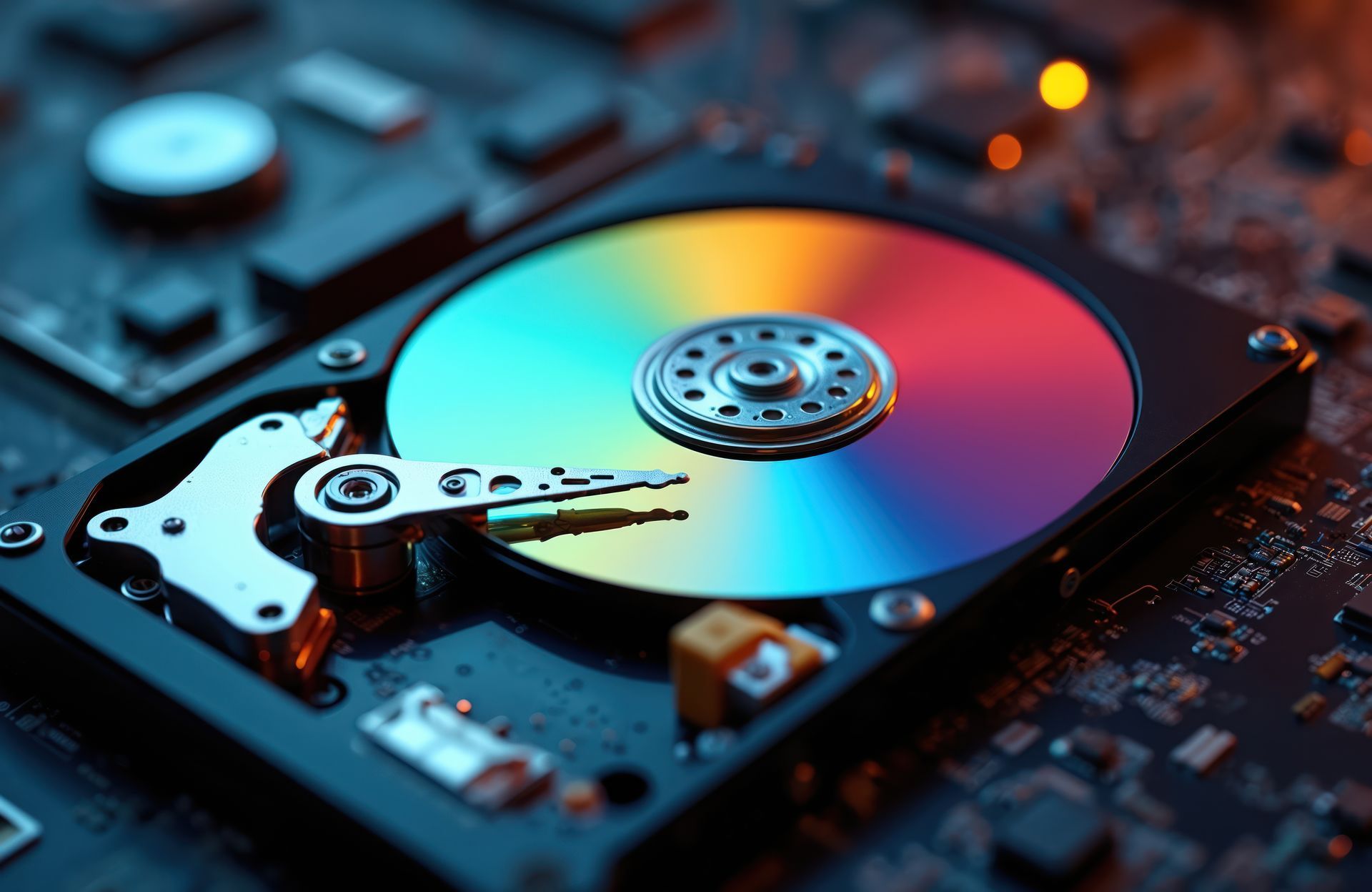 Un disque dur SSD.