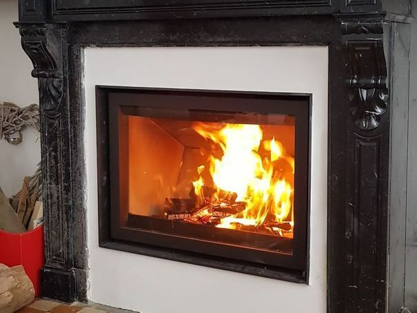 insert bois Barbas Insert de cheminée réalisé par reg'art décors Valenciennes