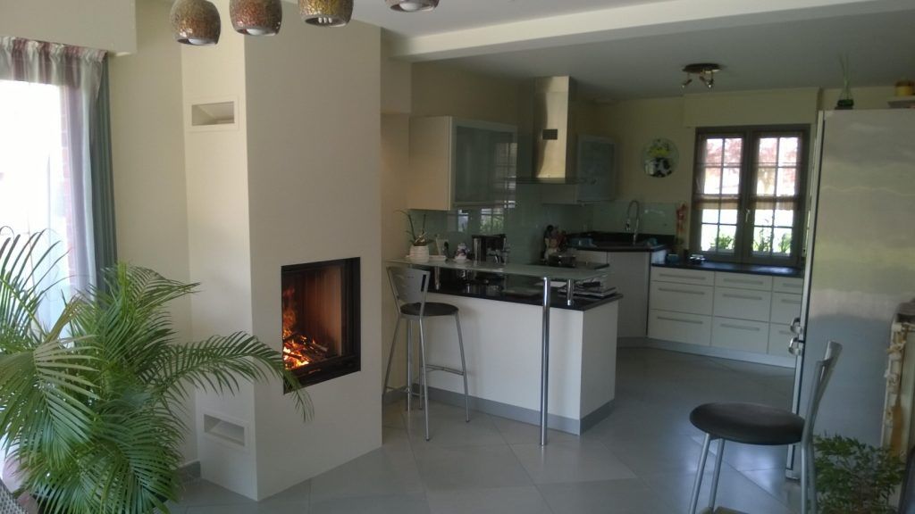 Insert à côté d'une cuisine