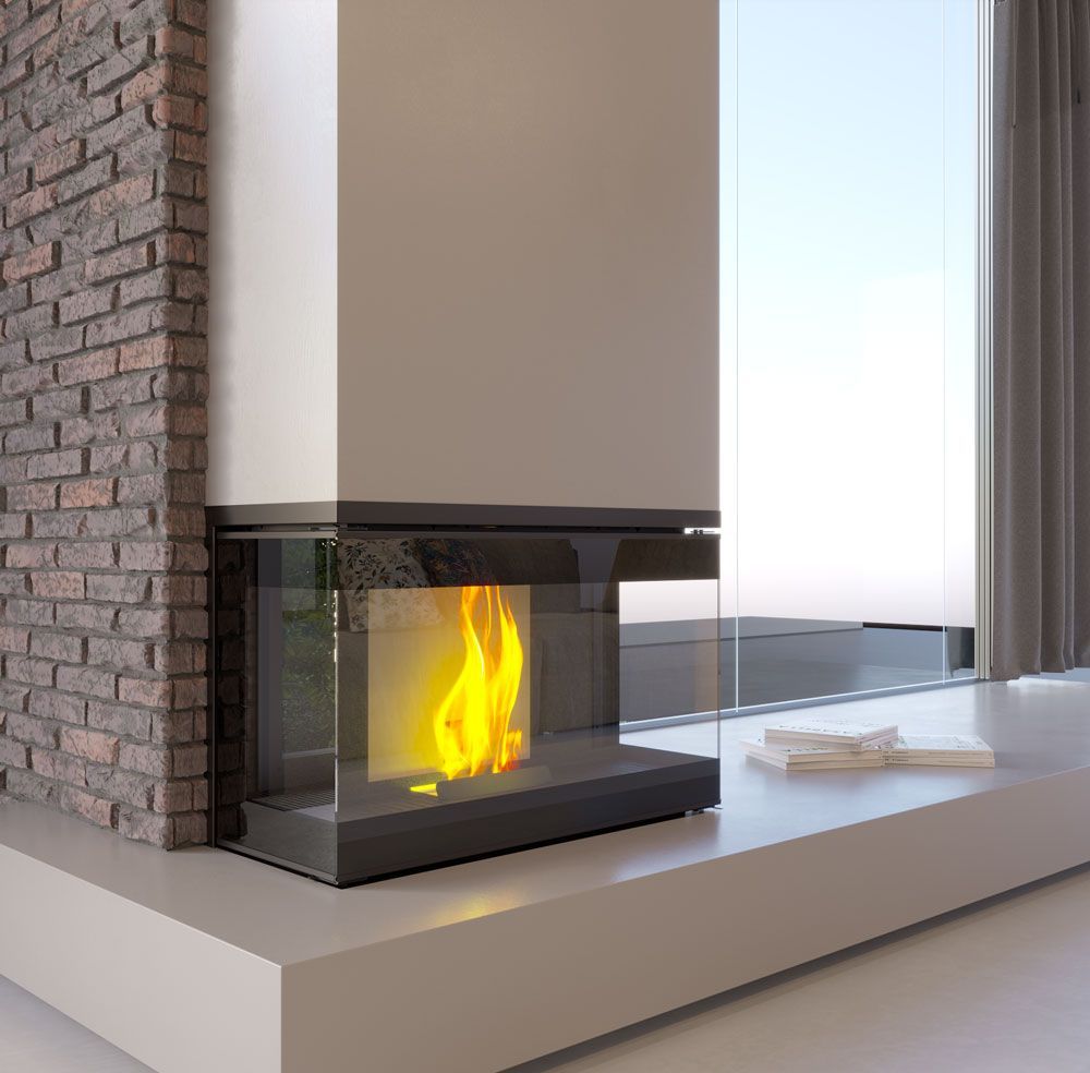 insert à pellet 3 vitres