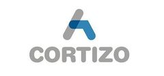 Es un logotipo para una empresa llamada cortizo.