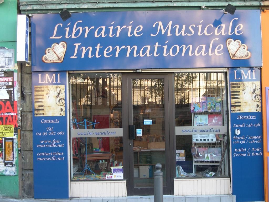 Librairie Musicale Internationale librairies à Marseille