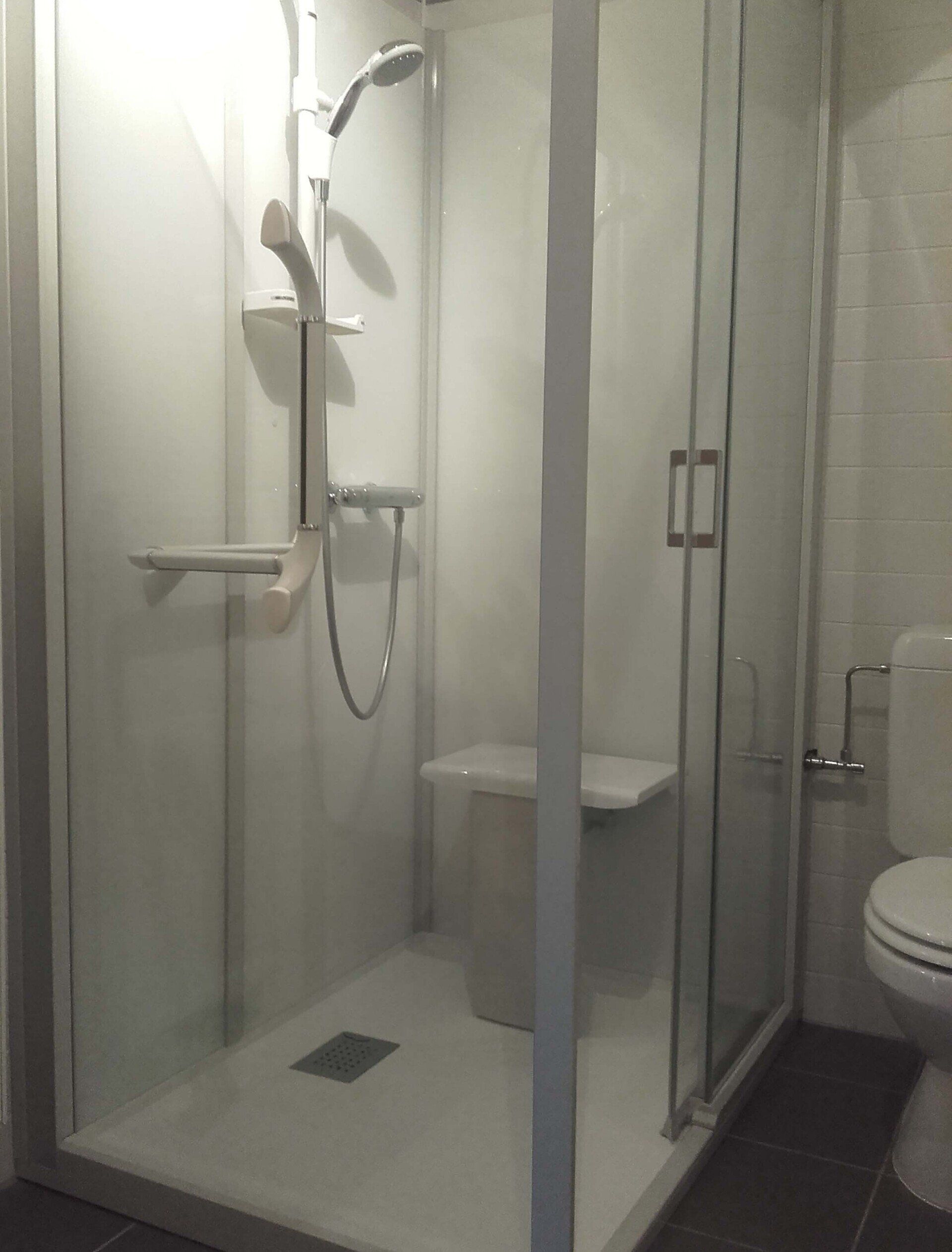 badkamer renovatie douchecabine