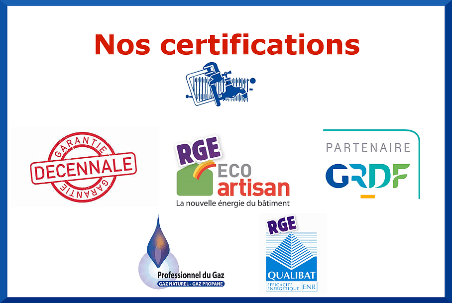Bandeau certifications