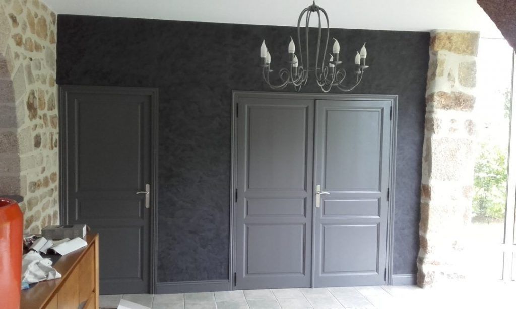 MT Peintures :  hall d'entrée après travaux