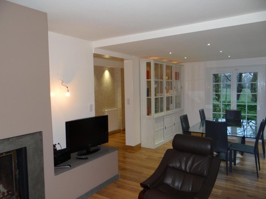 MT Peintures : agencement complet d'un séjour