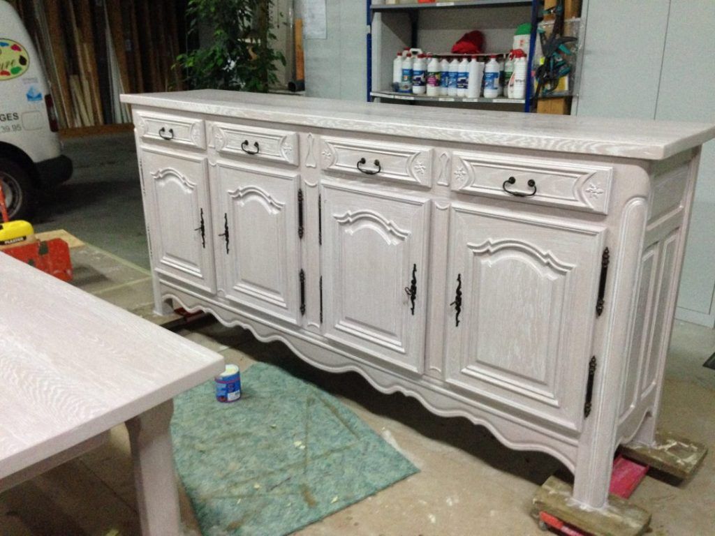 MT Peintures : restauration d'un buffet, photo après travaux