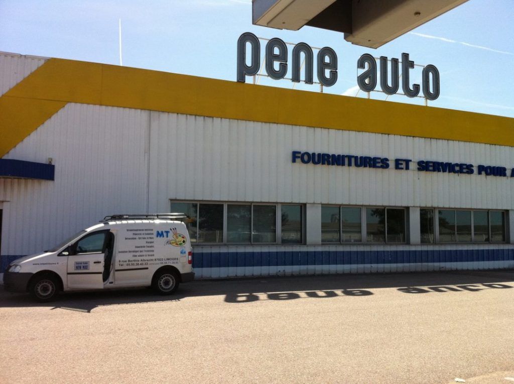 MT Peintures : Bardage PENE AUTO avant travaux