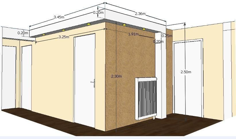 MT Peintures : réalisation d'un dessin technique avant projet