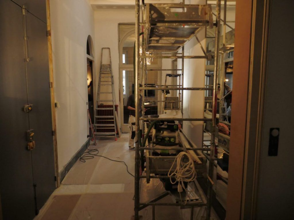 MT Peintures : appartement ancien pendant travaux