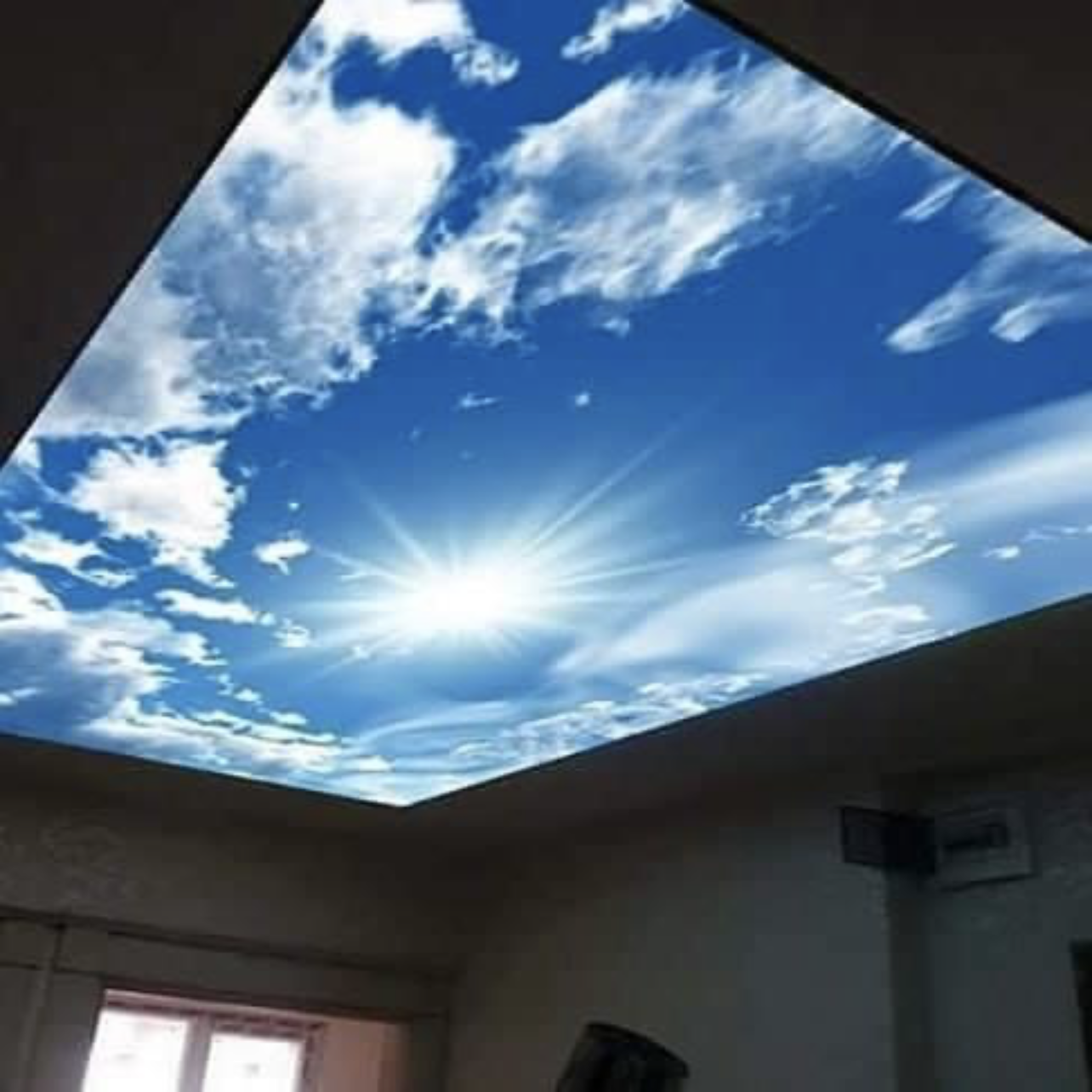 MT Peintures : plafond tendu lumineux