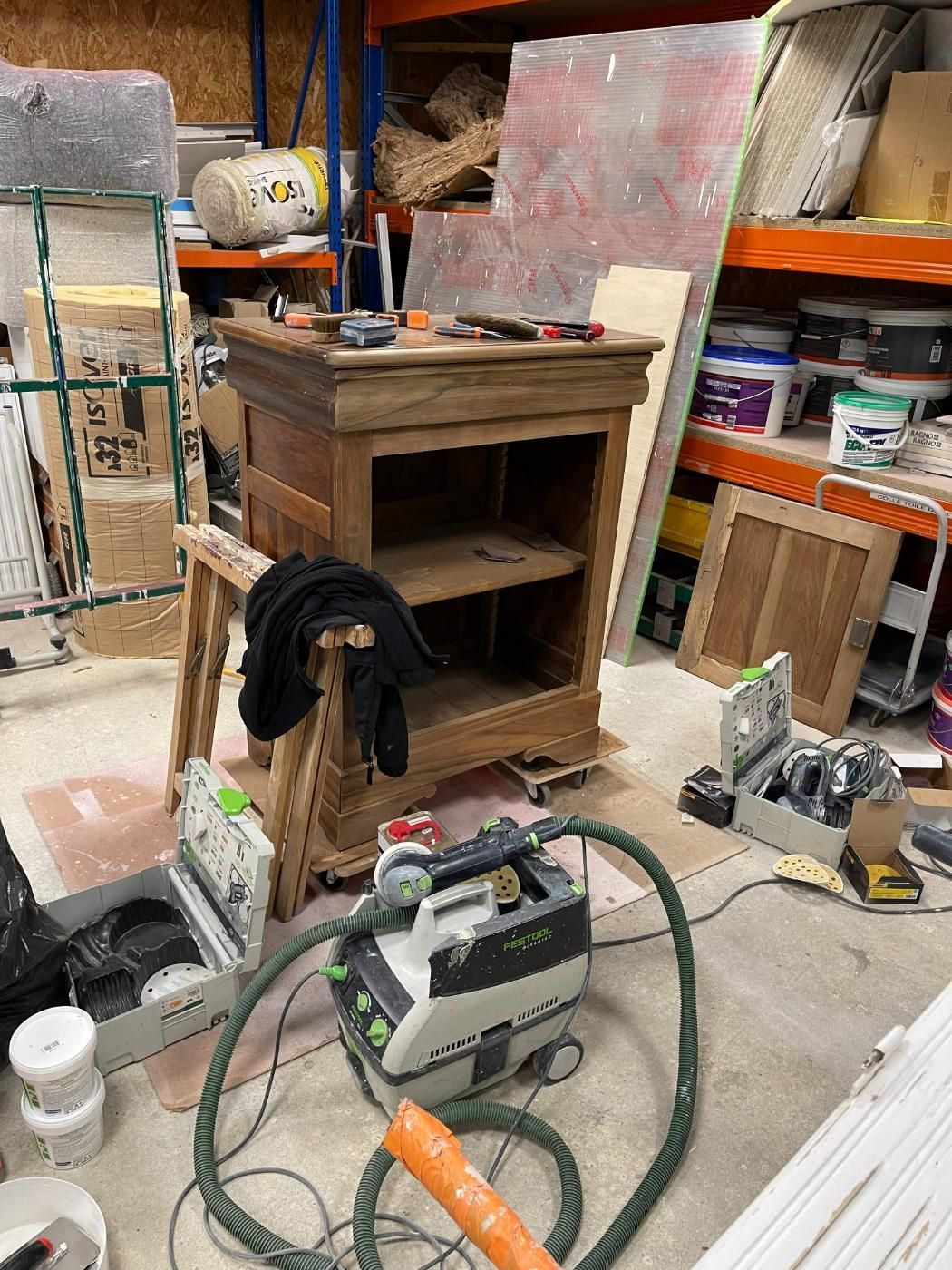 Rénovation d'un meuble ancien