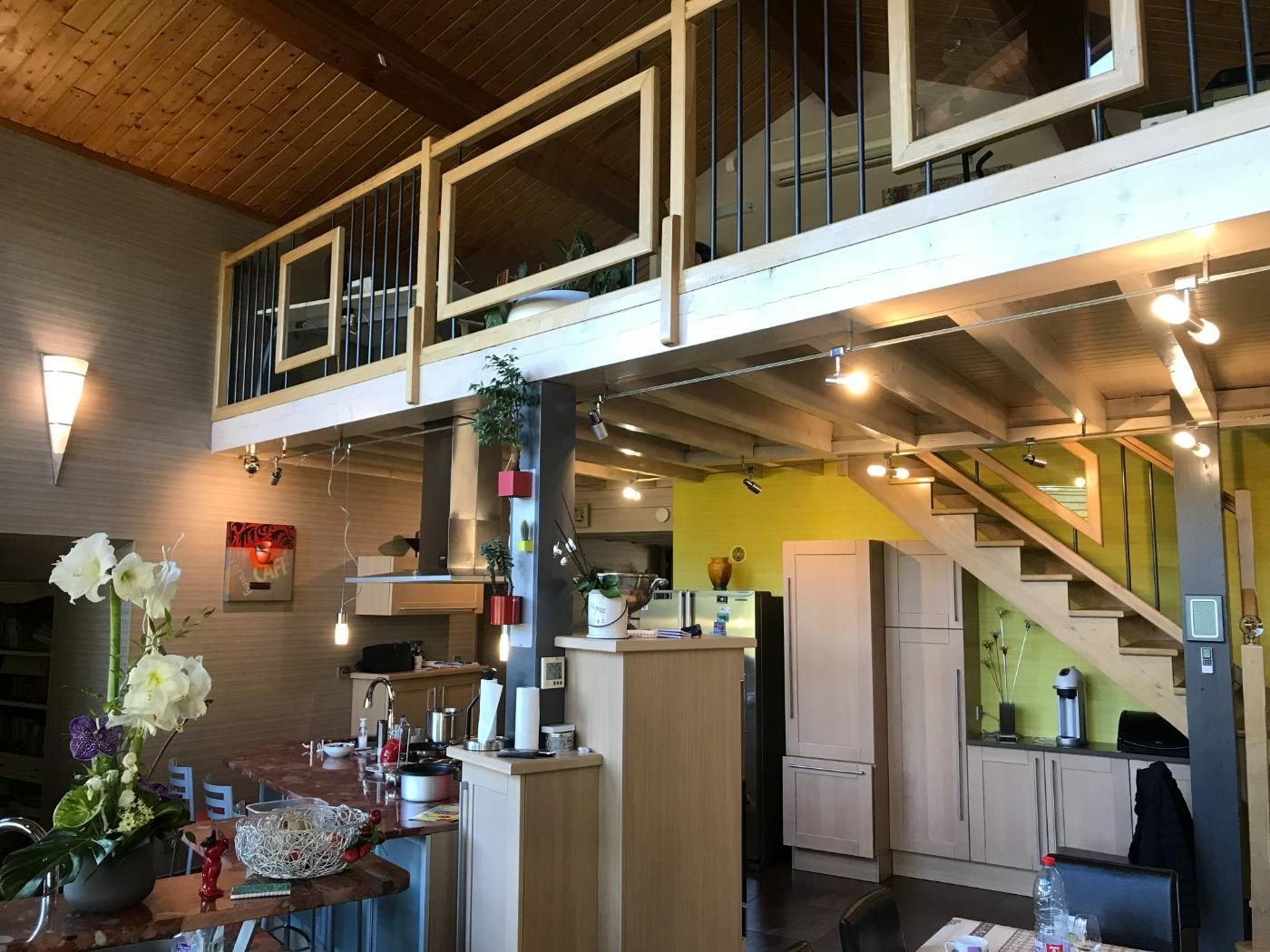 Aménagement d'une mezzanine